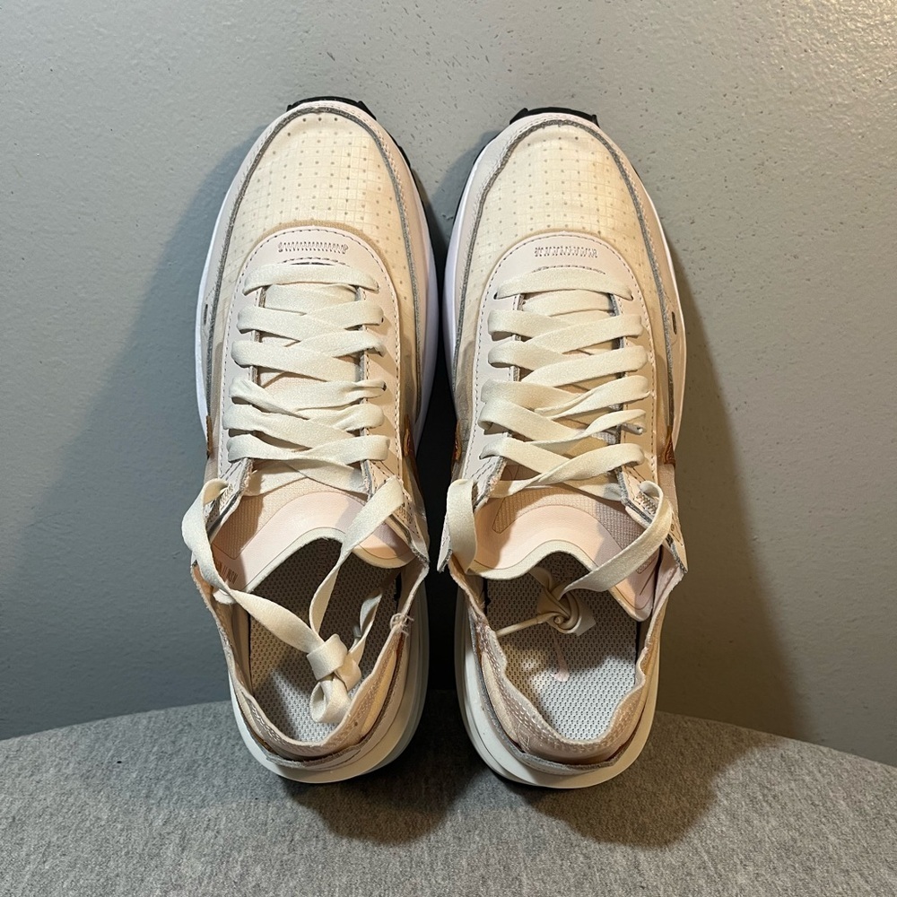Nike Waffle One ESS Light Soft Pink Athletic Women’s Shoe Size 8 FB1298-600​​ - Picture 8 of 11